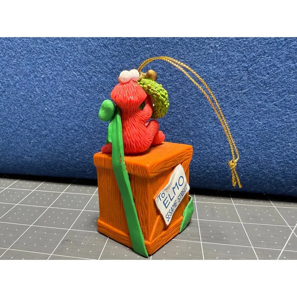 1998 Sesame Street Elmo Do Not Open Until Christmas‎ Ornament